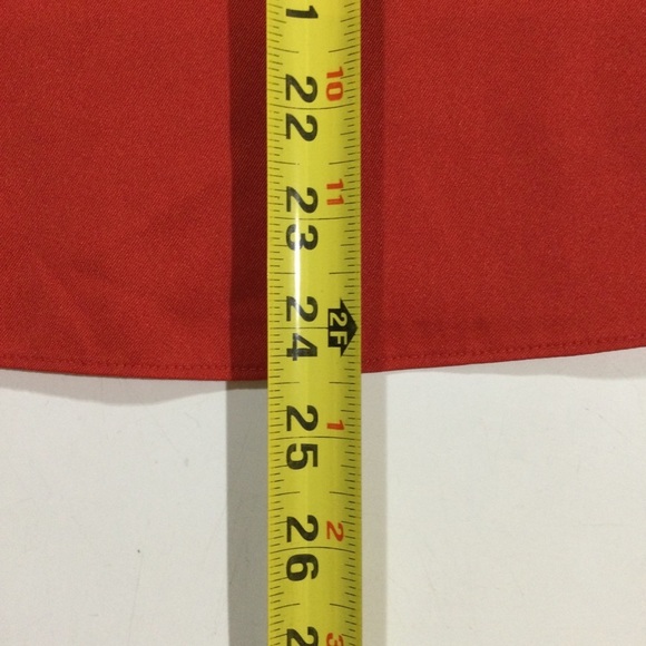 Ted Baker Womans Size 6 V Neck Sleeveless Jumper Career CasualBlouses In Red - Picture 12 of 12